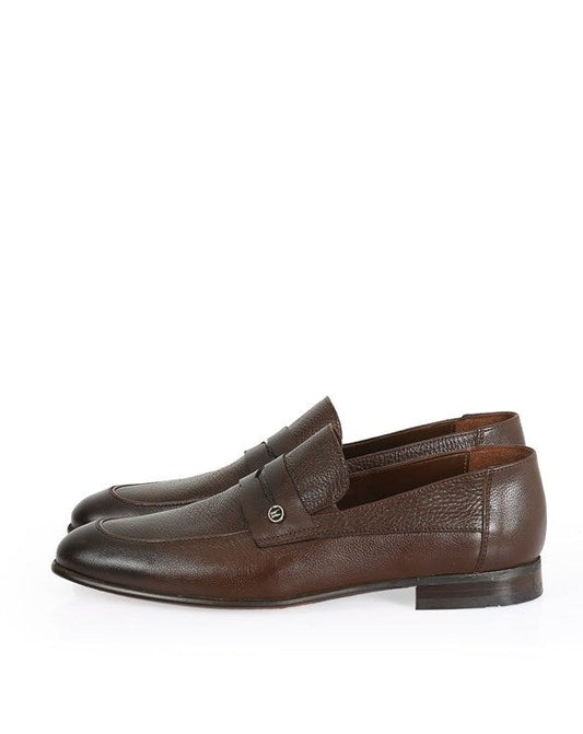 Louis Brown Leather Men's Dress Shoes, Handcrafted with High-Quality Materials