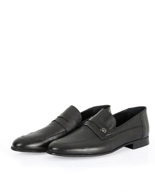 Louis Black Leather Men's Dress Shoes, Handcrafted with High-Quality Materials